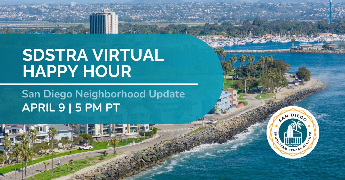 SDSTRA Virtual Happy Hour: San Diego Neighborhood Update